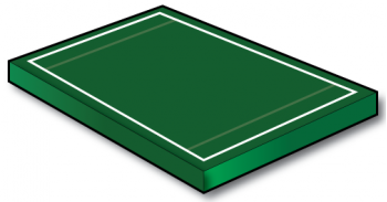 Marcador de campo de Rugby